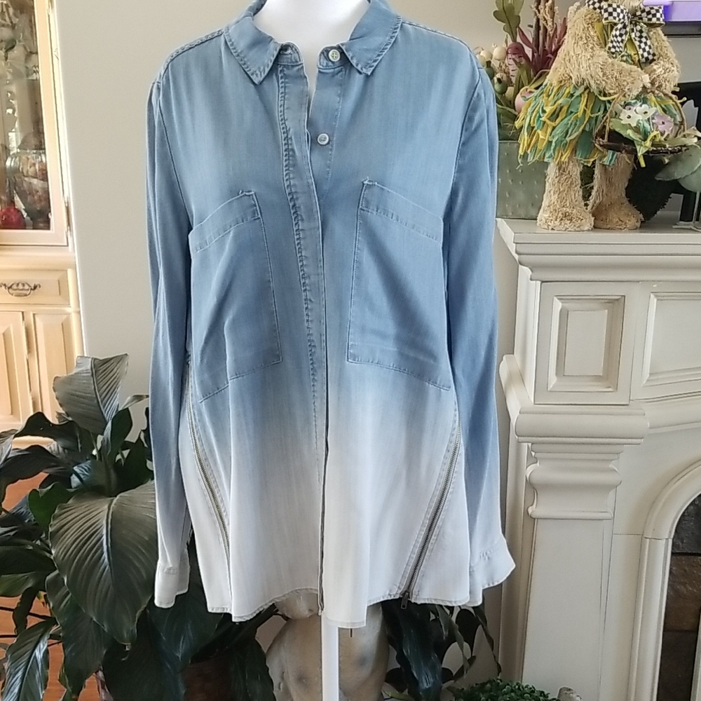 Holding Horses Denim Blue Shirt
